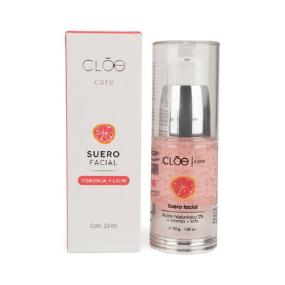 SUERO FACIAL CON ÁCIDO HIALURÓNICO + TORONJA  (SUERO HIDRATANTE PARA ROSTRO)